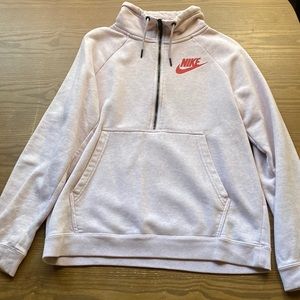 Nike quarter zip pull over